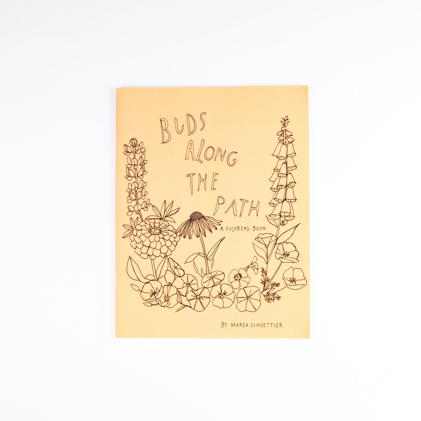 BUDS ALONG THE PATH COLORING BOOK