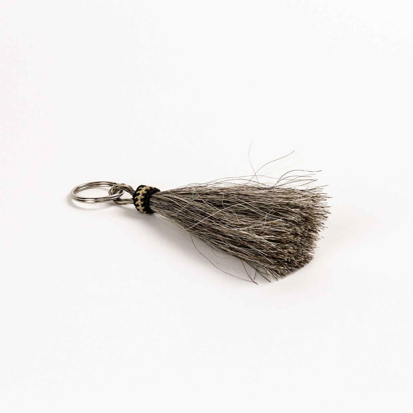 HORSE HAIR TASSEL KEYCHAIN