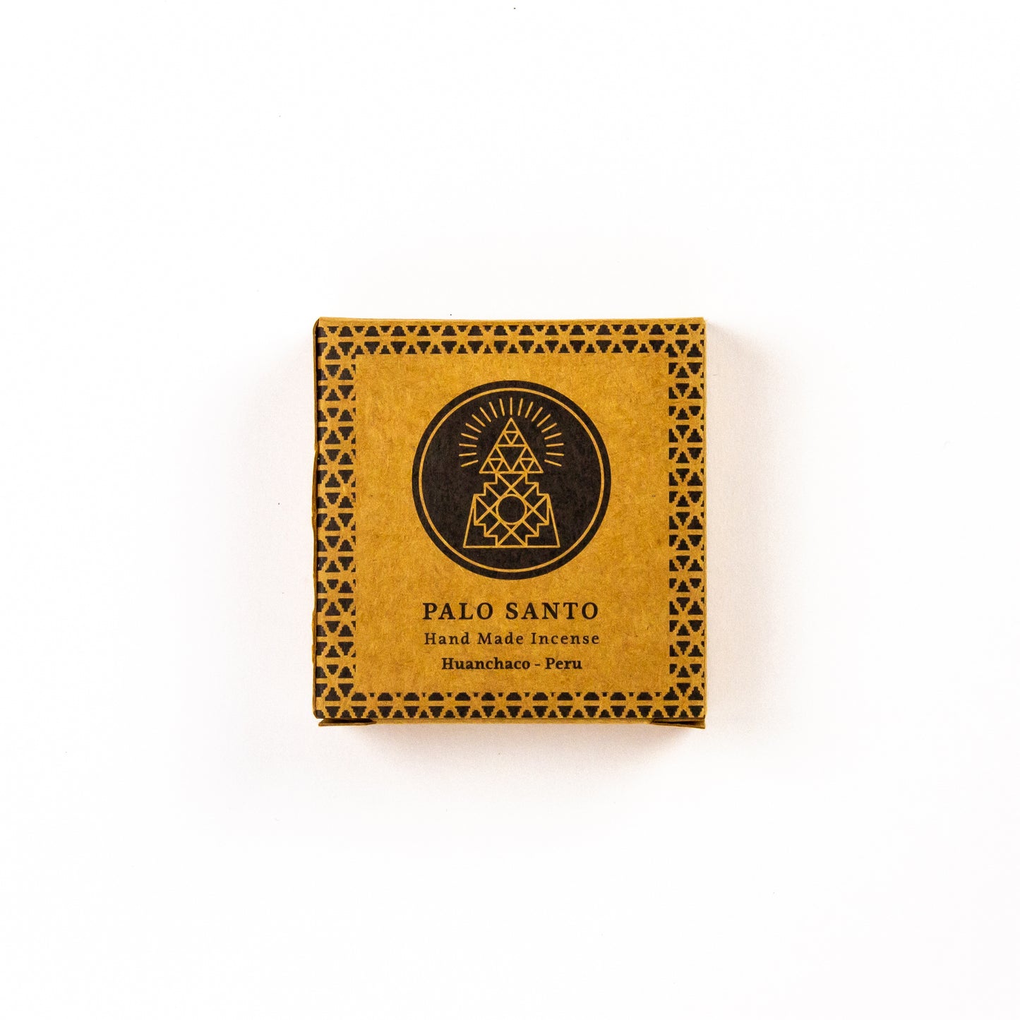PALO SANTO HAND-PRESSED INCENSE BOX