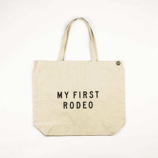 MY FIRST RODEO TOTE